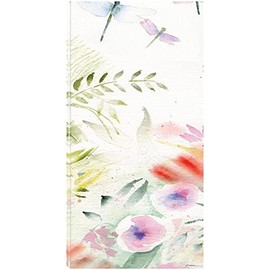 Fine Art Canvas Flight of the Dragonfly #1 Canvas Wall Decor by Artist Sheila Golden for Living Room, Bedroom, Bathroom, Kitchen, Office, Bar, Dining & Guest Room - Ready to Hang - 21 in x 40 in