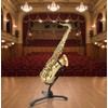 MoResolune Alto Tenor Saxophone Stand, Foldable Portable Metal Holder