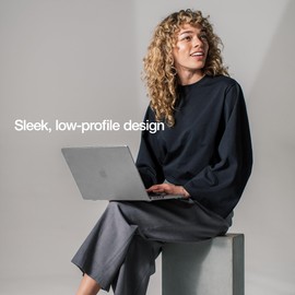 Incase Dots Hardshell with Makrolon® - MacBook Air 13 inch Case - M5 2026, M4 2025, M3 M2 2024-2022 - MacBook Case, Laptop Cover, Protective Hard Shell, Scratch Resistant, Lightweight (Clear)