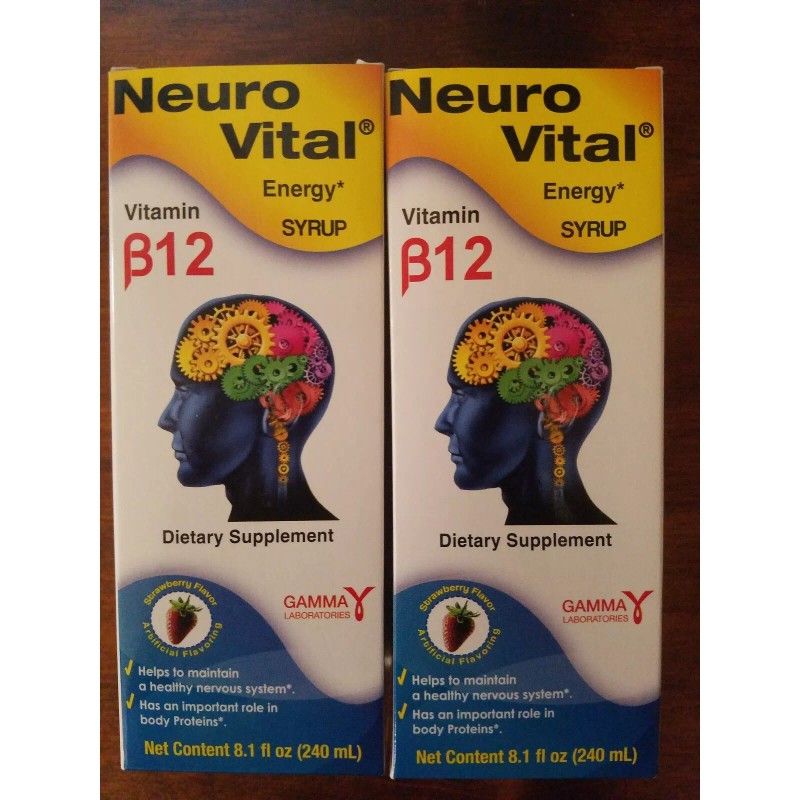 Vital 2 PACK NEURO VITAL B12 ENERGÍA VITAL JARABE 8,1