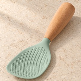Silicone Cooking Spoon for Kitchen Use – Nonstick-Style Serving and Stirring Utensil for Rice, Pots and Everyday Meal Preparation
