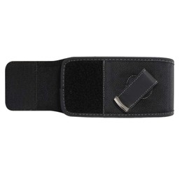 DFV mobile - Holster Case Cover Nylon with Rotating Belt Clip for VIVAX SMART Point X40 - Black