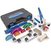 CARVALAX 90° Ratcheting Tube Bender Kit - 7 Color-Coded Aluminum