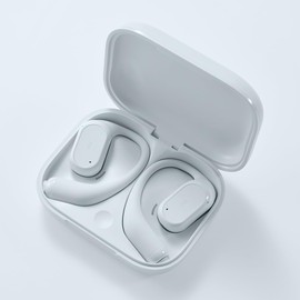 Radius HP-H300BT HP-H300BTBG True Wireless Earbuds, Hear-scape Series, Bluetooth Compatible, Earhook Type, Even Listening, No Blockage, Compact, Left and Right Separated Type, AAC, Lightweight, TWS HP-H300BTBG (Blue Gray)