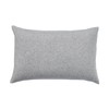 Muji 83412777 Smooth Fleece Pillow Cover, Gray, 16.9 x 24.8