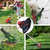 DHinkyoung 100 Pcs Plastic Grass Trimmer Blades for Most Cordless