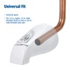 Plumb Pak PP825-33 PP825 Universal Fit Bath Tub Spout, Without