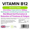 Lindens Vitamin B12 1000mcg Cherry Flavour Sublingual Tablets - 100