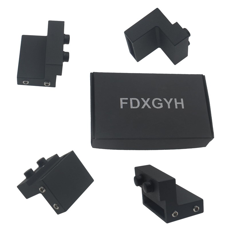 FDXGYH 2 PCS Sliding Barn Door Rail Track Limiters Barn