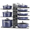 ORDORA Pots and Pans Organizer under Cabinet 14.55 Height, Adjustable