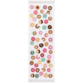 Kontex Face Towel, Fugoyomi 2024 Towel Tenugui, Donut, Made in Japan, Pink, Approx. 13.0 x 39.4 inches (33 x 100 cm) 60455-80