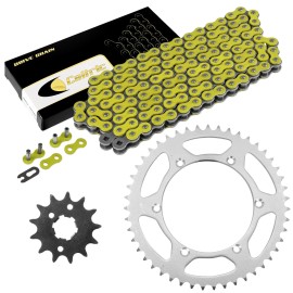 Kawasaki Drive Chain & Sprocket Kit fits Kawasaki KDX200 1989 1990 1991 1992 1993-2006