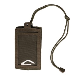 Mil-Tec ID Card Case, Tactical ID Card Holder, MOLLE Compatible ID Bag with Viewing Window, , Lanyard, Belt Loop, Card Holder for Business ID, Ticket