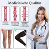 20-30 mmHg Medizinische Kompressionsstrümpfe Damen Herren Klasse 2,Offene Zehe Oberschenkel