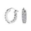JC Jeweller Carat Silver hoop earrings for women, 925 sterling
