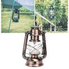 Vintage Camping Lantern 24h Battery Life USB Charging Detachable Lampshade