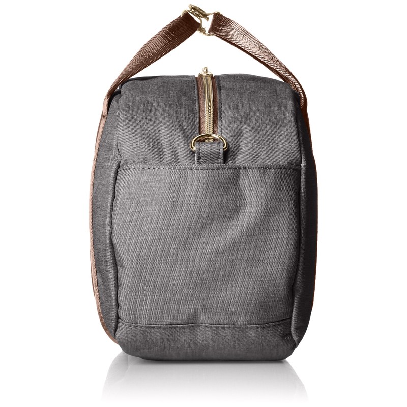 Anello CHUBBY AT-C1835 Mini Boston Shoulder Bag, 10 Pockets, gray