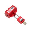 POFET Red Plug Lockout Tagout 65x65x118mm/2.5x2.5x4.6inch inch Plug Lockout Device