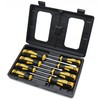 CCLIFE Screwdriver Set 8-Piece Magnetic Screwdriver Set with Slotted, Pozidriv
