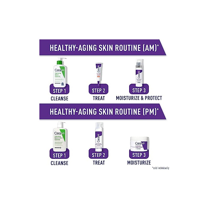 CeraVe - Renewing System, Crema de noche renovadora para la
