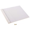 Goldbook spare block 38x30 30 Pages white + Schrauben 83078