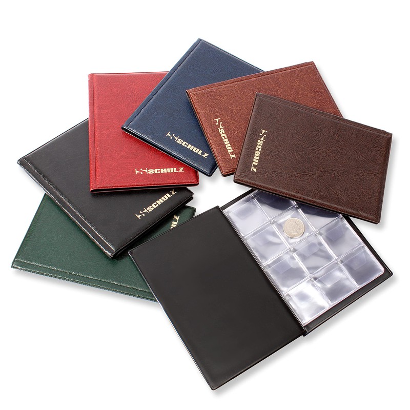 SCHULZ Coin Pocket Album for 120 Pieces 2 Euro Coins