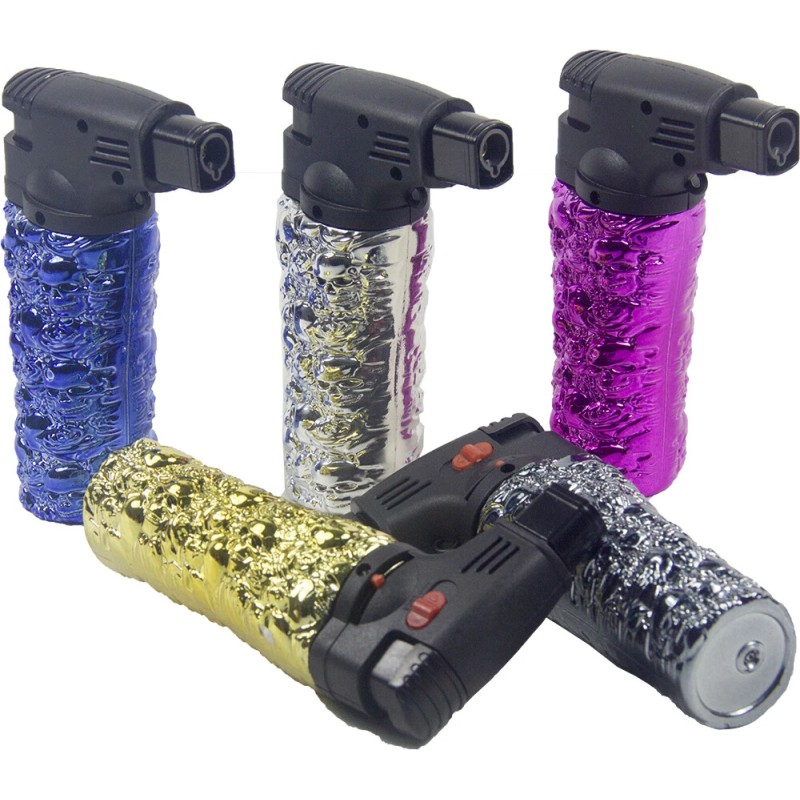 Ever Tech Jumbo 4.3" Jet Torch Gun Lighter Refillable Lockable