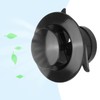 PATIKIL 3 Inch Round Air Vent, 1Pcs ABS Adjustable Soffit