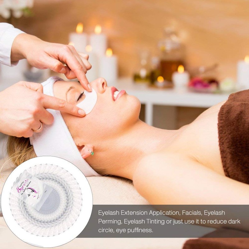 50 Pairs Eye Professional Eyelash Lash Extension Under Eye Gel Patch