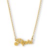Sorority Shop Pi Beta Phi Necklace — Retro Font Design