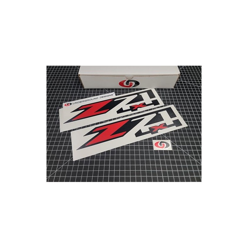 Z71 4X4 Decals (2-Pack) Bedside Fender Tailgate Stickers Silverado Sierra