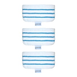 Mopping Pads for Black + Decker Steam Mop, 3 Pack Mop Pads Replacement for Black + Decker Steam Mop FSM1610/ FSM1630 Washable Mopping Pad Accessories 3 pcs