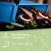 elastoREuse Sandwich Box Take Away Packaging - Food Container to