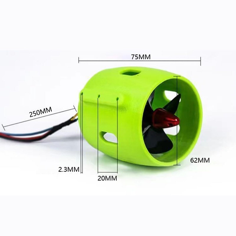 Namvo Propeller Underwater Thruster, Kayak/Boat Propulsion, 12-24V Brushless Electric Motor