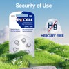 PKCELL Hearing Aid Batteries Size 312, Mercury Free Hearing Aid