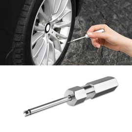 Kutyun Valve Core Removal Tool, Tire Valve Stem Puller Rod Tool, No Scratch Car Valve Core Removal Single Head Tire Repair Tools, Universal Tire Repair Tools for Schrader Valve Cores (4 Inches)
