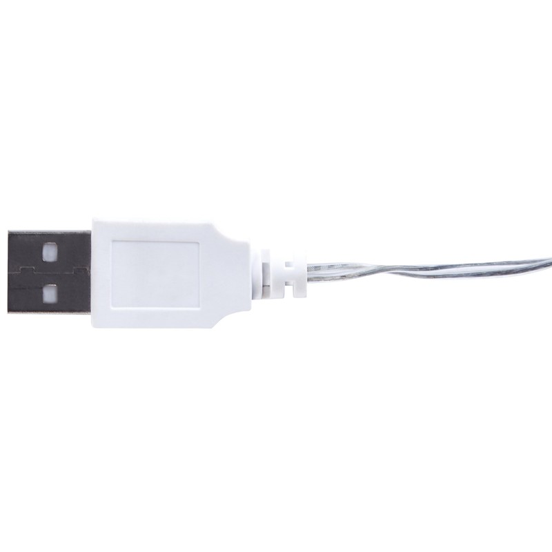 Decorative LED Plastic Colourful Unicorn with USB Port 35 cm