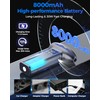 Upgraded Compressed Air Duster-300000RPM Ultra-Powerful Brushless Motor Electric Air Duster