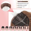 Hair Toppers for Women with Thinning Hair,Wig Topper Pieces,Lager Coverage