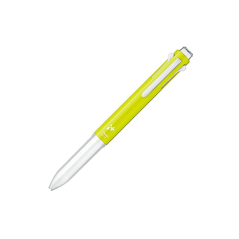 Pentel EyePlus 5-Pack Retractable Body Yellow Green BGH5-K