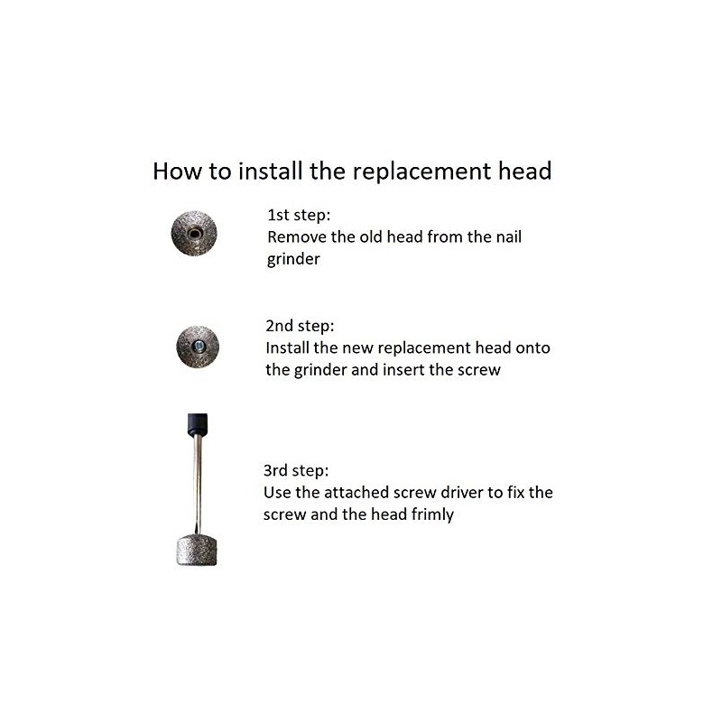 Casifor 2 Pack Dog Nail Grinder Wheel Replacements, Painless &