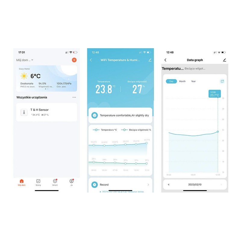 Sone Smart One WLAN Temperature and Humidity Sensor According to