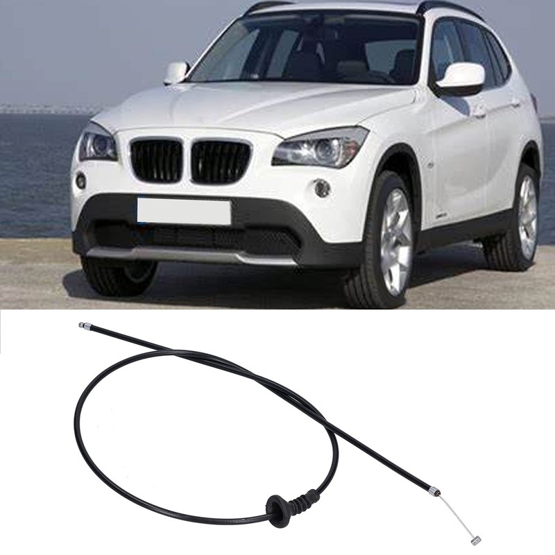BROLEO 51237201904, Hood Open Cable Iron ABS Hood Release Cable