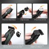 5-in-1 Beard Trimmer for Men, Hair Clippers Grooming Kit, Cyan