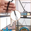 Arecyuer Stained Glass Window Hanging Chain Kit, Picture Hanging Chain