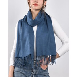 FURTALK Womens Winter Scarf Cashmere Feel Pashmina Shawl Wraps Soft Warm Blanket Scarves for Women