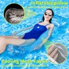 Kinwers Water Hammock with Net, Pack of 2 Pool Air