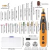 48pcs 3.6V Mini Cordless Rotary Tool Kit 3 Variable Speeds