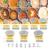 MESTAEK 10" Aluminum Foil Pans with Lids (5 Pack), Heavy