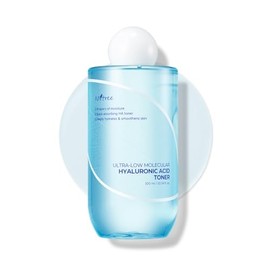 ISNTREE Ultra-Low Molecular Hyaluronic Acid Toner 300ml, 10.14 fl.oz | Korean Skincare | Quick Absorbing | Deep Hydration & Skin Smoothing | Vegan Skincare